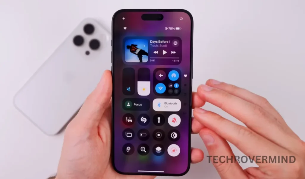 ios 18 beta Control Center