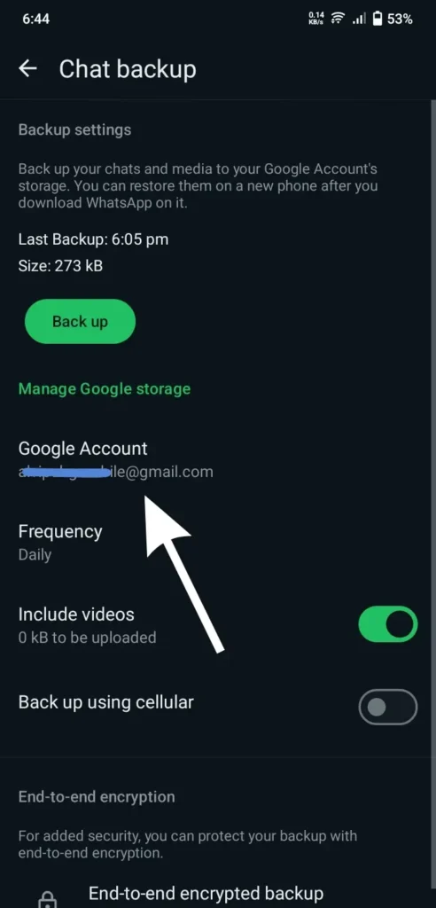 How to Back up WhatsApp Chat on Phone