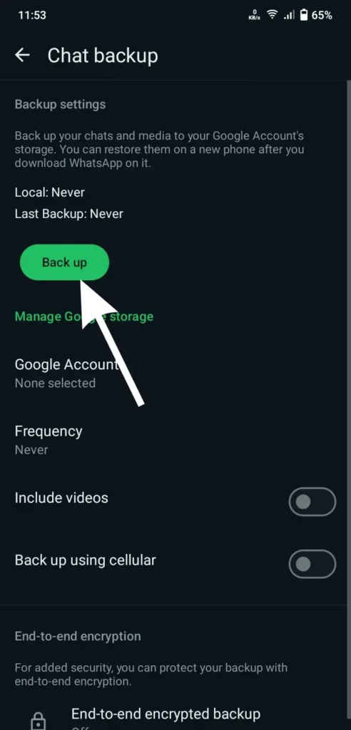 How to Backup and Restore WhatsApp Chat on Phone 2024