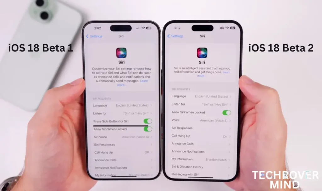 iOS 18 beta 2 New Siri Changes
