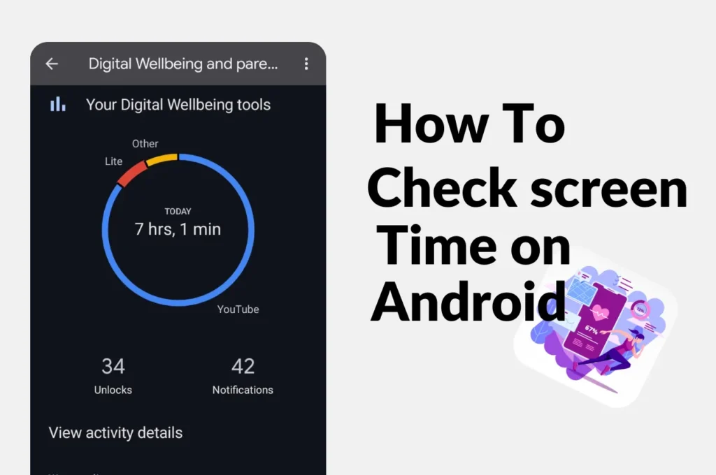 How to check screen time on Android