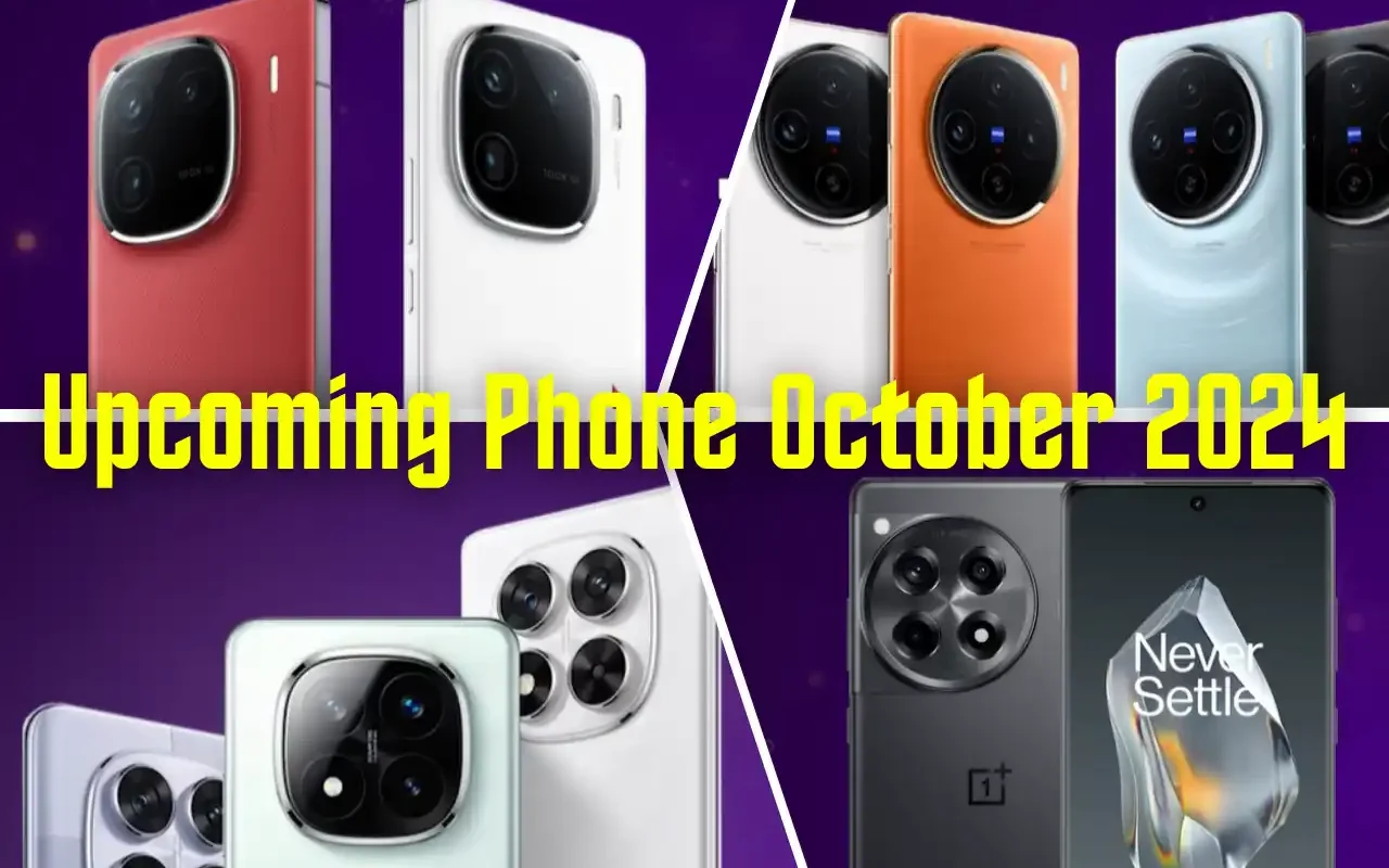 Upcoming smartphones October 2024