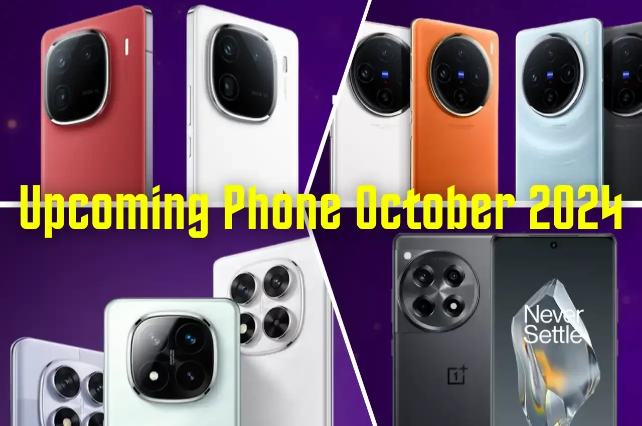 Upcoming smartphones October 2024