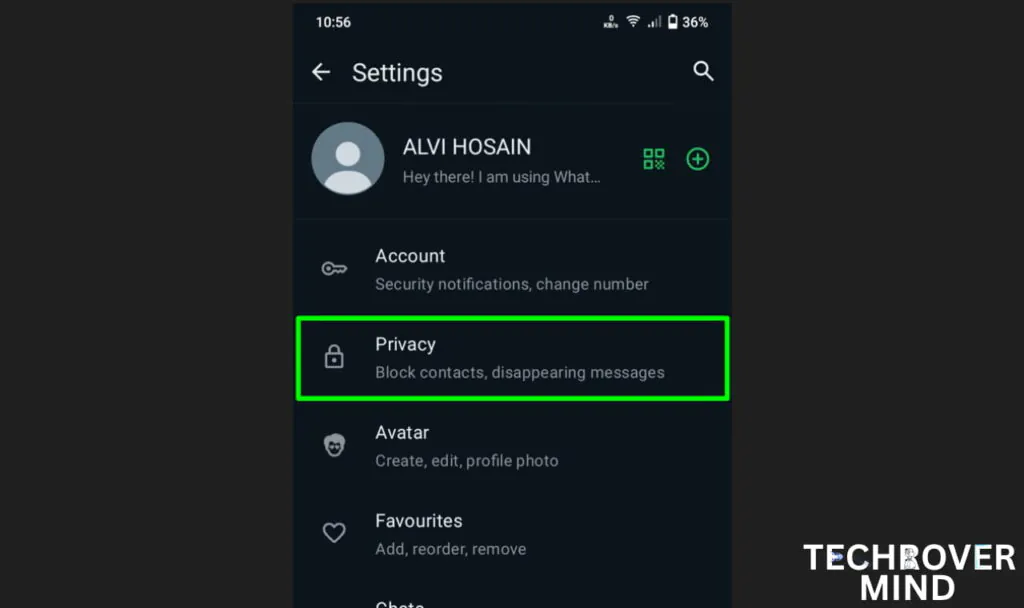 How to Block Someone chat in Whatsapp on Android