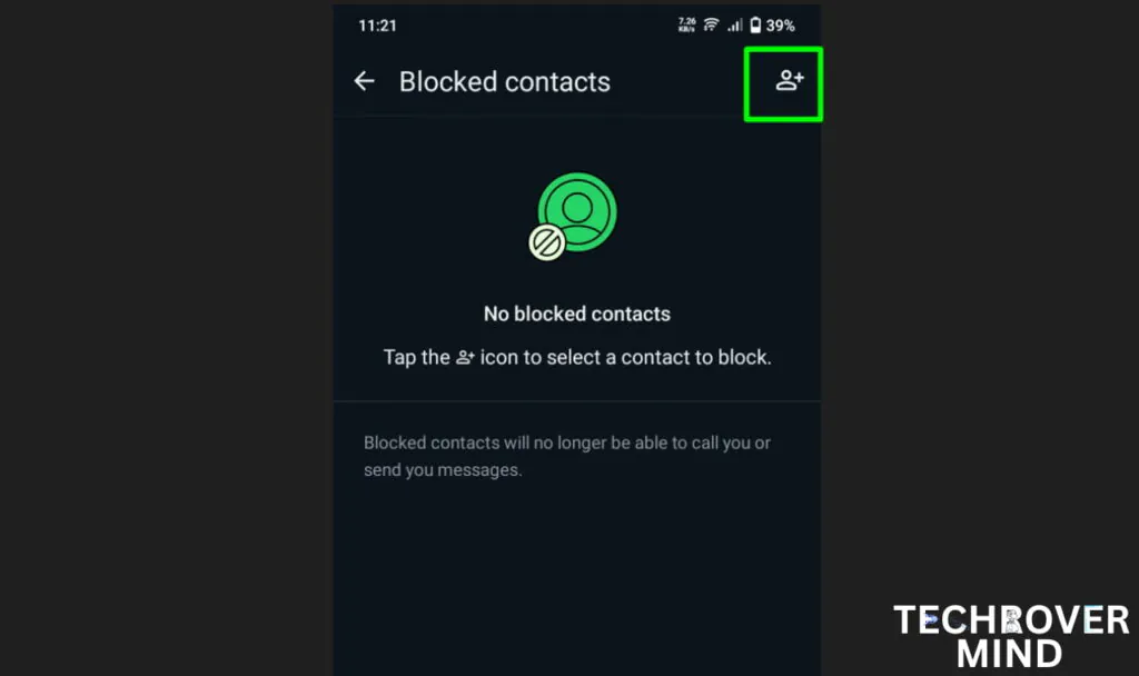 How to Block Someone Chat in WhatsApp