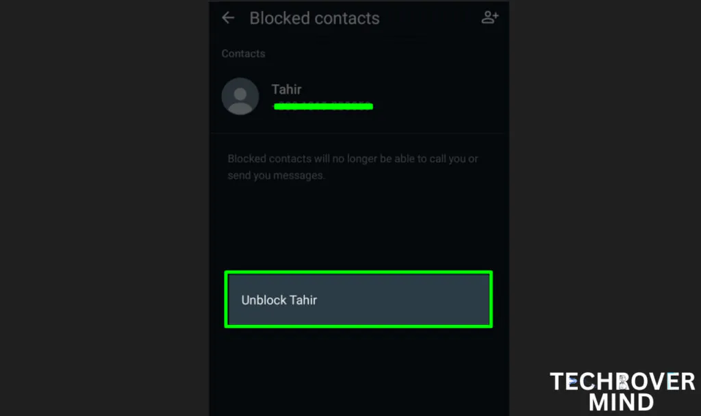 How to Block Someone Chat in WhatsApp